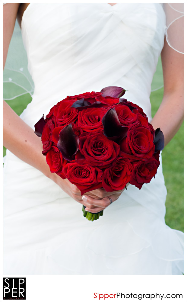 Bridal bouquet close-up